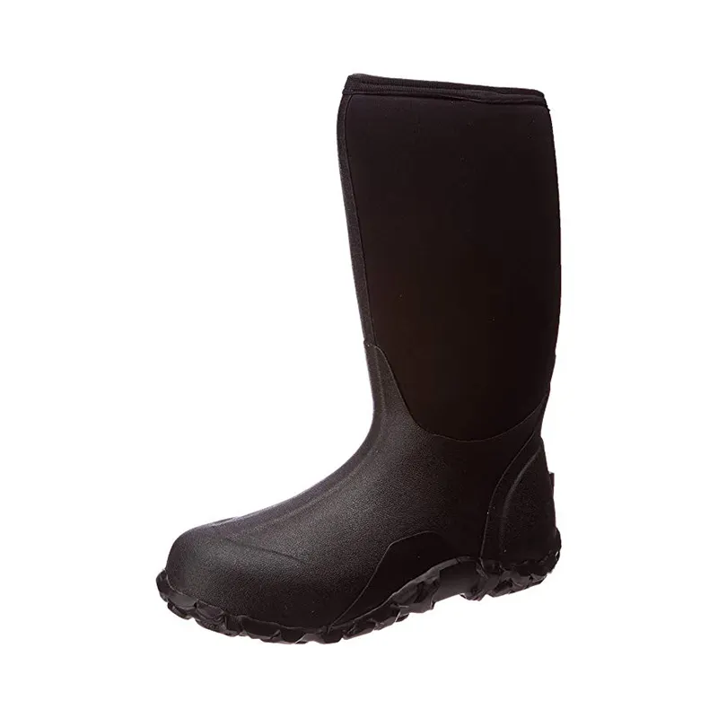 Hot Sale Wholesale Fashion Customized Waterproof Non Slip Mud botas de lluvia Rubber Wellies Neoprene Short Boots