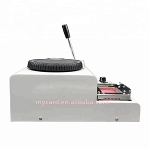 Cao Cấp Nhãn Hiệu Nhựa PVC Thẻ Dập Nổi Máy - Product Image 4