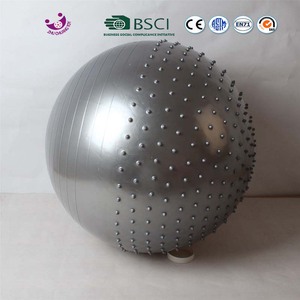 Kunden spezifisches PVC für Schweizer <span class=keywords><strong>Ball</strong></span> mit <span class=keywords><strong>Massage</strong></span> punkt Vielseitig für Fuß körper Gesäß Hand Rücken Kopf Taille Anwendung - Product Image 2