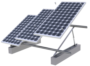 Tipo triángulo flod <span class=keywords><strong>solar</strong></span> montaje en panel ajustable 10-15 grados 15-30 grados 30-60 grados instalación cubierta <span class=keywords><strong>plana</strong></span> - Product Image 3
