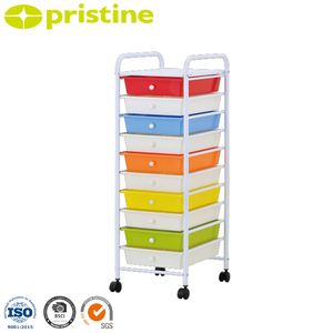 MIT bricolage articles ménagers 10 tiroirs roulant chariot de rangement roues moderne en gros maison stockage meubles Taiwan fabricant vente EBay - Product Image 1