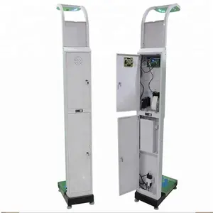 BMI Height weight machine for body composition, ultrasonic height and weight scale price