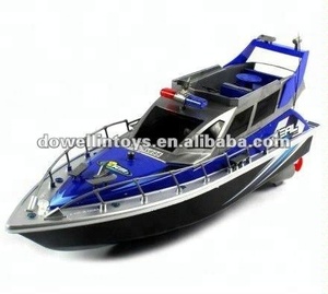 Hot! Électrique pleine fonction 4CH <span class=keywords><strong>patrouille</strong></span> de Police Cruiser RTR bateaux RC Hobby ( bleu ) - Product Image 1