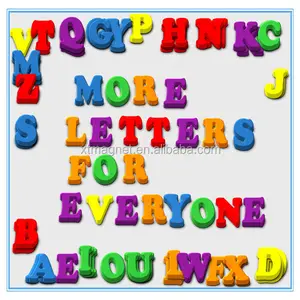 Pabrik Langsung Penjualan Alphabet ABC EVA Magnetic Huruf Anak-anak Pendidikan Mainan