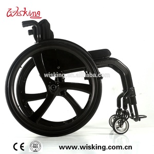 Kursi Roda Olahraga Manual Serat Karbon, Semua Wisking8807 Perlengkapan Terapi Rehabilitasi Santai Aktif Wisking CE ISO - Product Image 6