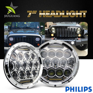 Auto Motocicleta Accesorios De Alta luz de Cruce Llevaron la Luz 75 W 7 Pulgadas Ronda Harely Llevó La Linterna - Product Image 1