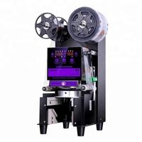 Volledige Automatische Bubble Tea Cup sluitmachine/plastic butter cup sealer machine