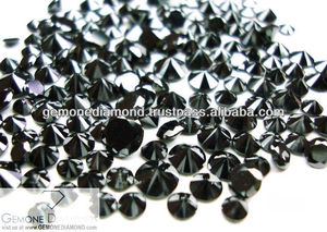 ราคาต่อกะรัตเพชรสีดำทรงกลมประกายเพชรสีดำธรรมชาติ - Product Image 5