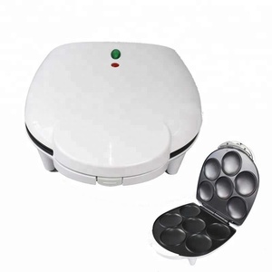 AEPA-plancha eléctrica antiadherente para el hogar, fabricante de parrilla de Pies pequeños y Quiches en minutos, 6 piezas - Product Image 6