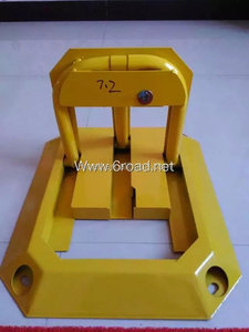 <span class=keywords><strong>Barrière</strong></span> de stationnement de <span class=keywords><strong>voiture</strong></span> manuelle en acier, serrure de stationnement, épais, robuste, type o - Product Image 2
