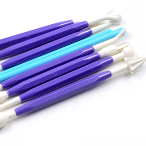 9PCS <strong>Clay</strong> Sculpting Tools <strong>Kit</strong> - Professional Modeling Brushes for Pottery, Ceramic &amp; Fondant Decoration - Product Image 4