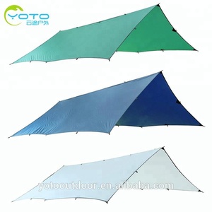 Tente de camping en nylon camouflage légère à une couche pour trois saisons, imperméable, 3*3m, pour l'extérieur, abri solaire de plage - Product Image 2