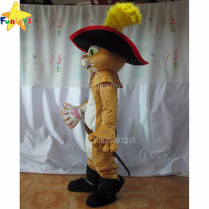 Funtoysコスプレコスチューム小娘ブーツ猫マスコット大人用 - Product Image 2