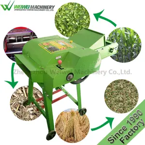 Weiwei1200kg capacidad Filipinas ensilado de maíz máquina de pellets de alimentación animal de Corral pastos cosechadora
