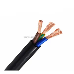 3 noyaux pvc 2.5 mm² fil fil de cuivre Flexible de prix avec LA norme D'IEC