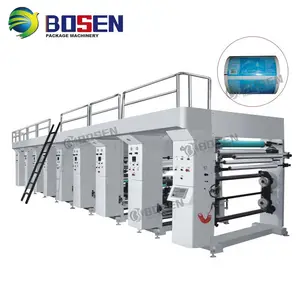 General Quality ASY Series Auto Register Paper Plastic Rotogravure Printing Machine