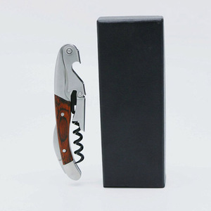 <span class=keywords><strong>Vin</strong></span> de luxe Clé À Double Charnière Décapsuleur de Bouteille de <span class=keywords><strong>Vin</strong></span> pour Les Barmans Serveurs Sommeliers - Product Image 1
