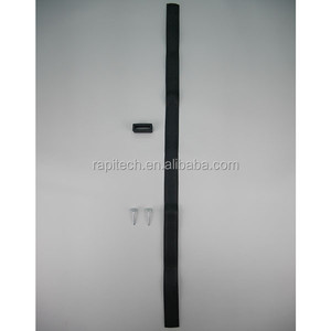 Ataduras de Plástico Negras Resistentes y Reutilizables para Plantas y Árboles de 90 cm x 3.8 cm - Product Image 5