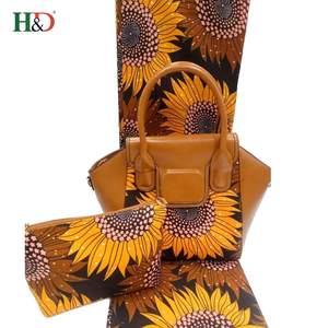 H & D Super Cire Africaine Affiches Tissu 6 Cour Nouveau Style Dames <span class=keywords><strong>De</strong></span> Mode Sacs <span class=keywords><strong>À</strong></span> <span class=keywords><strong>Main</strong></span> En Gros - Product Image 1