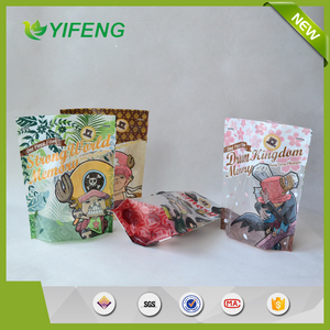 Recipiente hermético de plástico bolsa de envasado de alimentos con ventana - Product Image 1