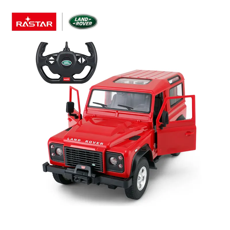 LAND ROVER DEFENDER 3 kapı açık 1:14 RC araba modeli RASTAR toptan oyuncaklar çin