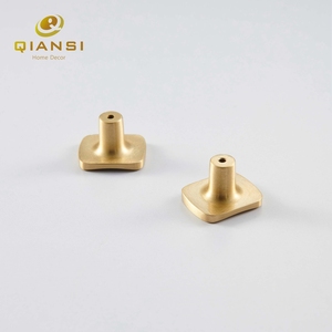 Manopole e maniglie quadrate in ottone per mobili ferramenta per armadi da cucina camera da letto e decorazioni per esterni per la casa - Product Image 3