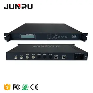 Junpu 4ช่องRF Catv Modulator QamสำหรับDVB CดิจิตอลHeadendเครือข่าย