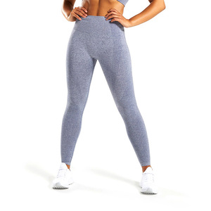 Vente en gros de collants personnalisés unis pour le sport, le fitness, le yoga et l'entraînement Legging pour femmes, pantalons de compression - Product Image 6