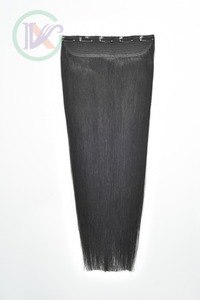 Top qualité vente chaude couleur naturelle pas cher d'origine brésilienne <span class=keywords><strong>sans</strong></span> soudure <span class=keywords><strong>clip</strong></span> en extensions de cheveux humains - Product Image 2