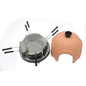 Lò Nướng Bánh Pizza Bằng Đất Sét 8 Người Máy Làm Bánh Pizza Tự Động - Product Image 5