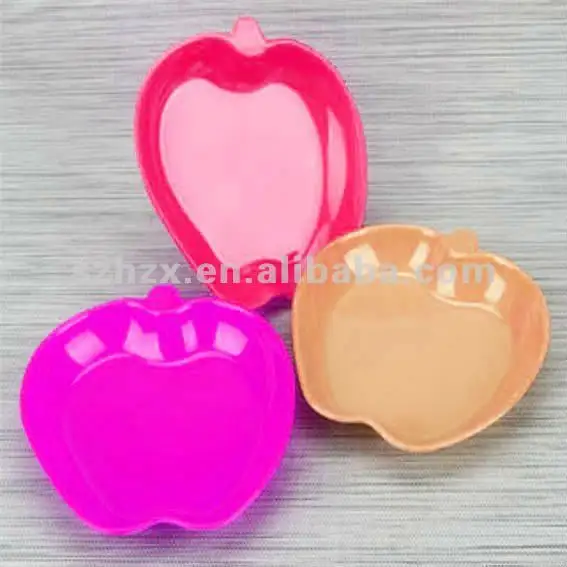 Di Plastica colorata di apple a forma di piatto di cibo