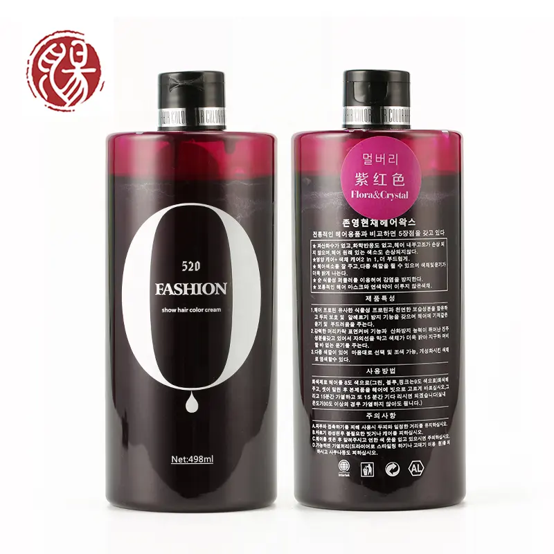 ZunRong poudre Salon Semi-Permanent Étiquette Privée Profession Colorant Synthétique Crème Sans Ammoniaque Sans Peroxyde Semi Permanente de Couleur De Cheveux