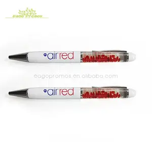 قلم عائم سائل مع أداة عائمة ثلاثية الأبعاد للترويج حسب الطلب للبيع بالجملة في أعلى مبيعات عام 2024 و2025