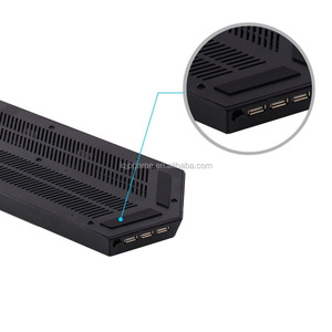 <span class=keywords><strong>Support</strong></span> Vertical réglable avec ventilateur de refroidissement, pour playstation 4, Station de <span class=keywords><strong>charge</strong></span> pour manettes <span class=keywords><strong>PS4</strong></span>, avec doubles Ports de chargement et HUB USB - Product Image 6