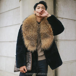 <span class=keywords><strong>Manteau</strong></span> professionnel en fausse fourrure pleine longueur avec col à revers <span class=keywords><strong>manteau</strong></span> d'<span class=keywords><strong>hiver</strong></span> grande taille à vendre - Product Image 4