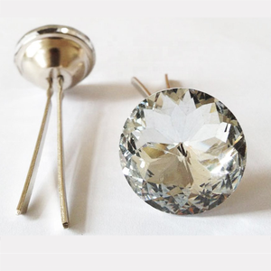 Thiết Kế Sáng Bóng Nhỏ Rõ Ràng Rhinestone Crystal Glass Nút Tô Điểm Nút - Product Image 1