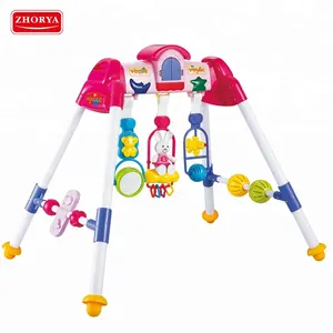 מקורה צעצוע פעוטות משיכת מוסיקה אור לשחק פלסטיק חדר כושר תינוק למכירה