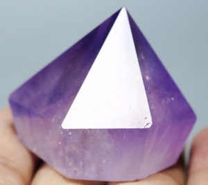 Natural <span class=keywords><strong>morado</strong></span> amatista cuarzo cristal punto varita curación - Product Image 5