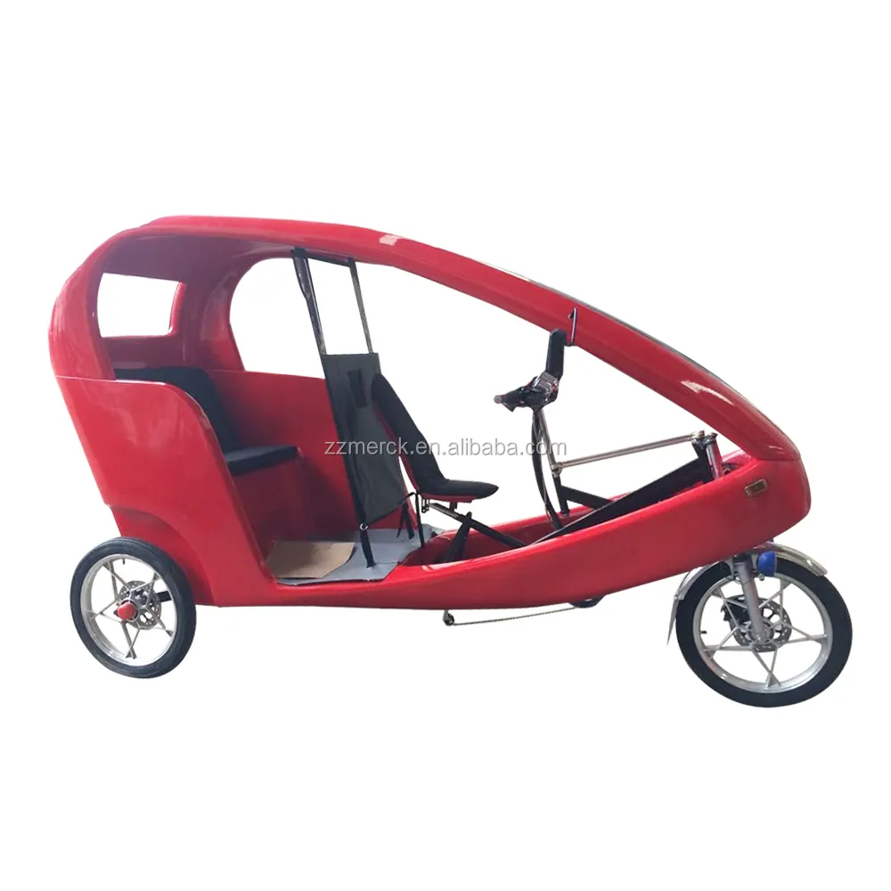 China Factory Manufacture Cheap Electric Rickshaw Taxi Bike For Passenger, Outdoor Advertising Park Tour 1000watt Velotaxi