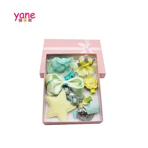 Fashion hair accessories wholesale small hair clips set with box gift set for girls