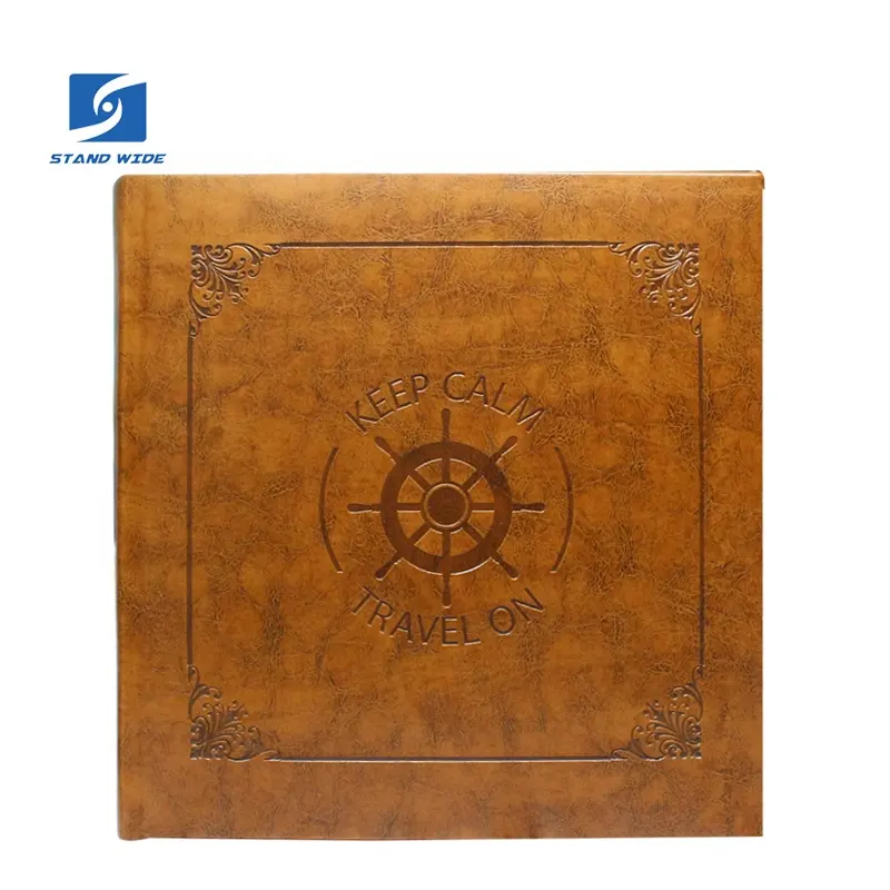 Present Embossed PU leather bf photo album collect 100 photos