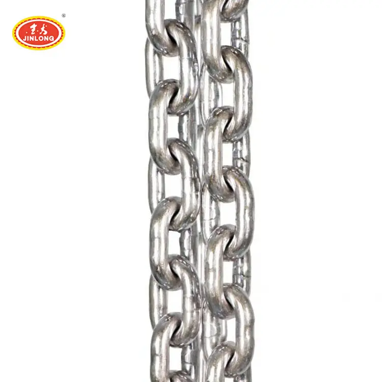 grade 80 3mm 6mm din 762 765 gi welded steel link lifting chain