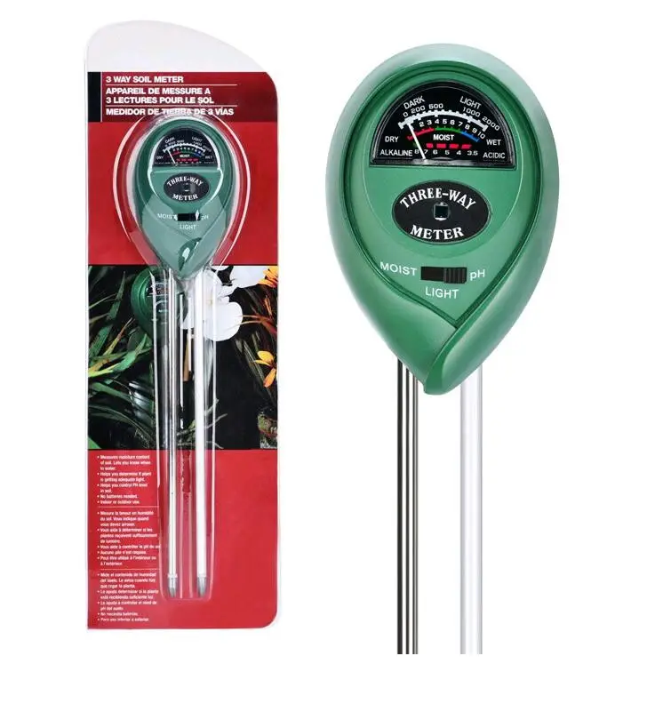 Dài Probe Meter Soill Ph Độ Ẩm Tester