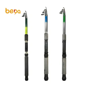 1.8m-4.5m Carbon Fiber Telescopic Fishing Rod Retractable Travel Spinning Fishing Pole Saltwater Boat Sea Rod