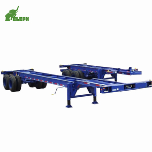 <span class=keywords><strong>Container</strong></span> Nhà Sản Xuất Khung Sử Dụng 20 Ft Xe Hàng Hóa Hauler Rơ Moóc <span class=keywords><strong>Container</strong></span> Giao Hàng <span class=keywords><strong>Trailer</strong></span> Cho Bán Gần Tôi - Product Image 3