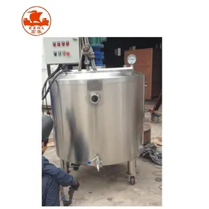 500 लीटर दूध pasteurizer बैच pasteurizer