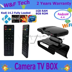 Inteligente Cámara box KODI HD23 Inteligente Afgano Canales Caja de TV 1080 P WIFI