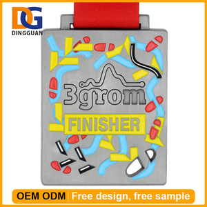Popular por encargo recuerdo triatlón otorgado Medalla de Honor - Product Image 4
