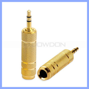 Convertidor de <span class=keywords><strong>Conector</strong></span> de Audio para Auriculares de 6.5mm a 3.5mm, <span class=keywords><strong>Conector</strong></span> de Micrófono Hembra a Macho, Convertidor de <span class=keywords><strong>Conector</strong></span> para Auriculares - Product Image 4