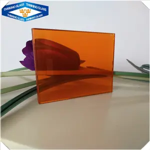 Color vidrio laminado con PVB 0.38mm, 0.76mm, 1.14mm y vidrio flotado claro 8mm